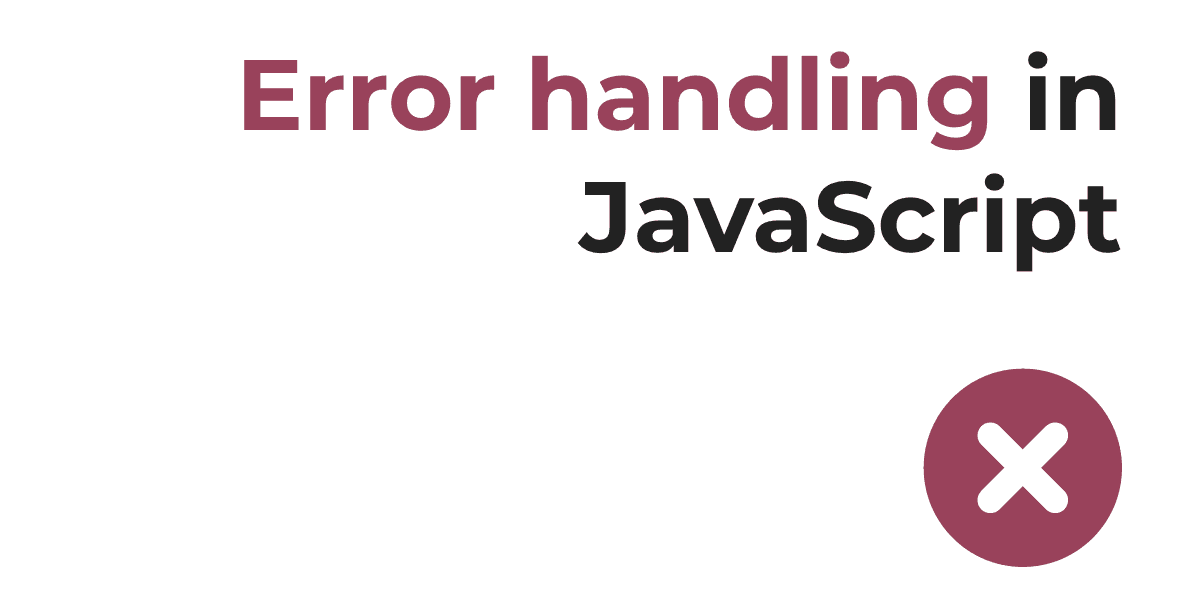 How to manage uncaught exceptions in JavaScript in order to show